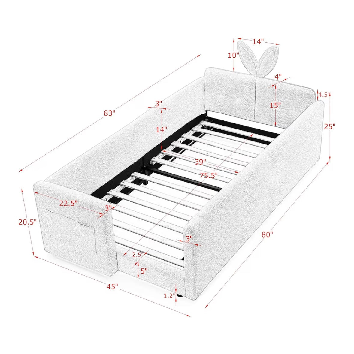 Cama Infantil Bonnie