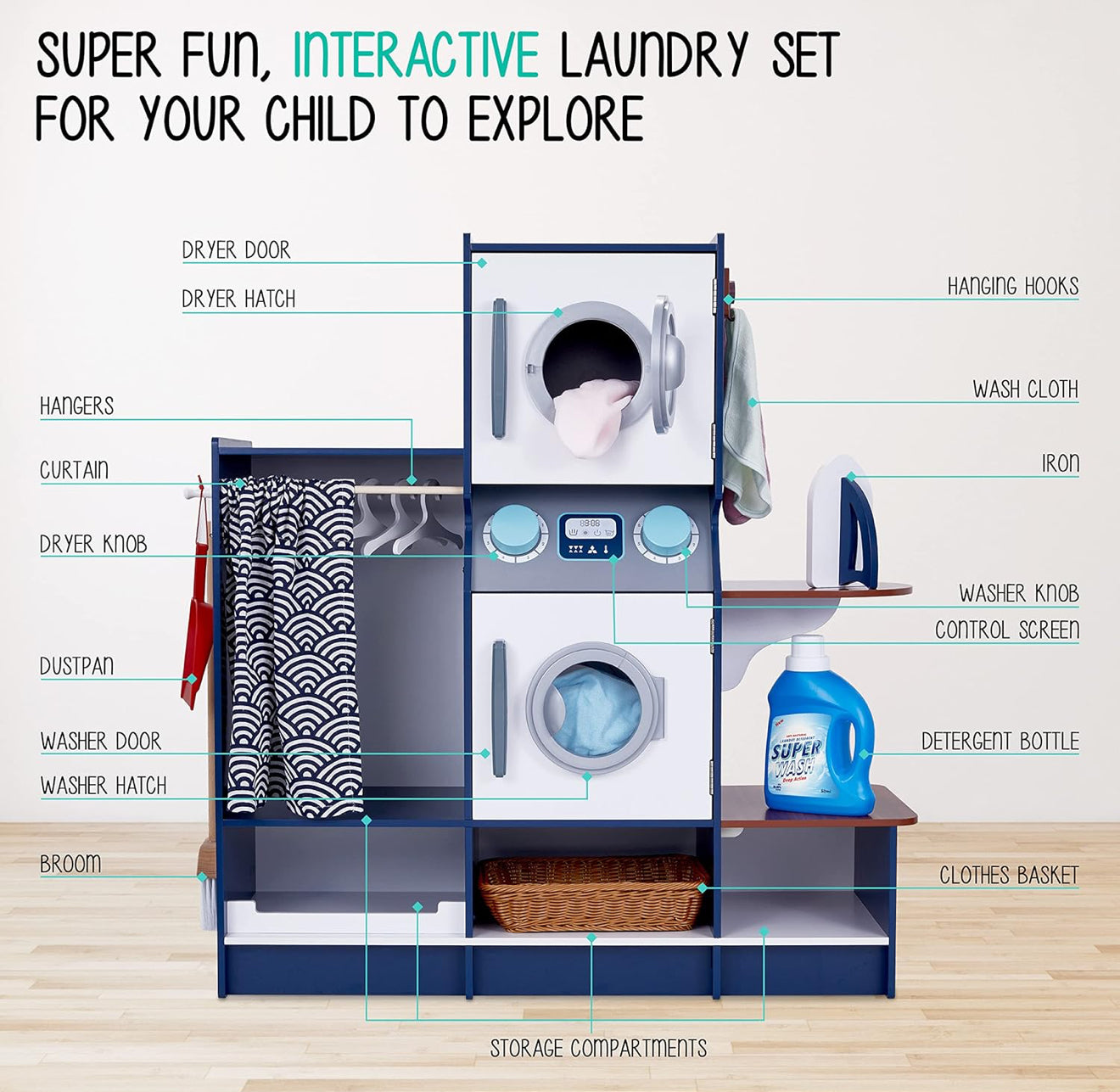 Juego De Lavandería