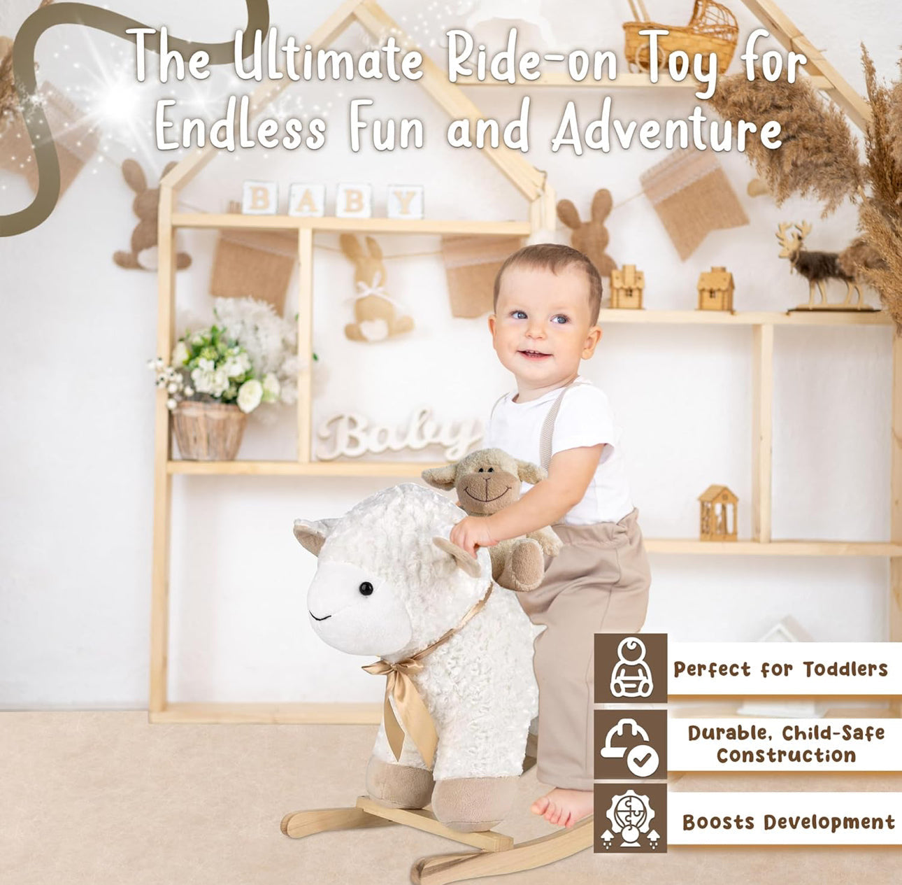 Mecedora Infantil Lambie