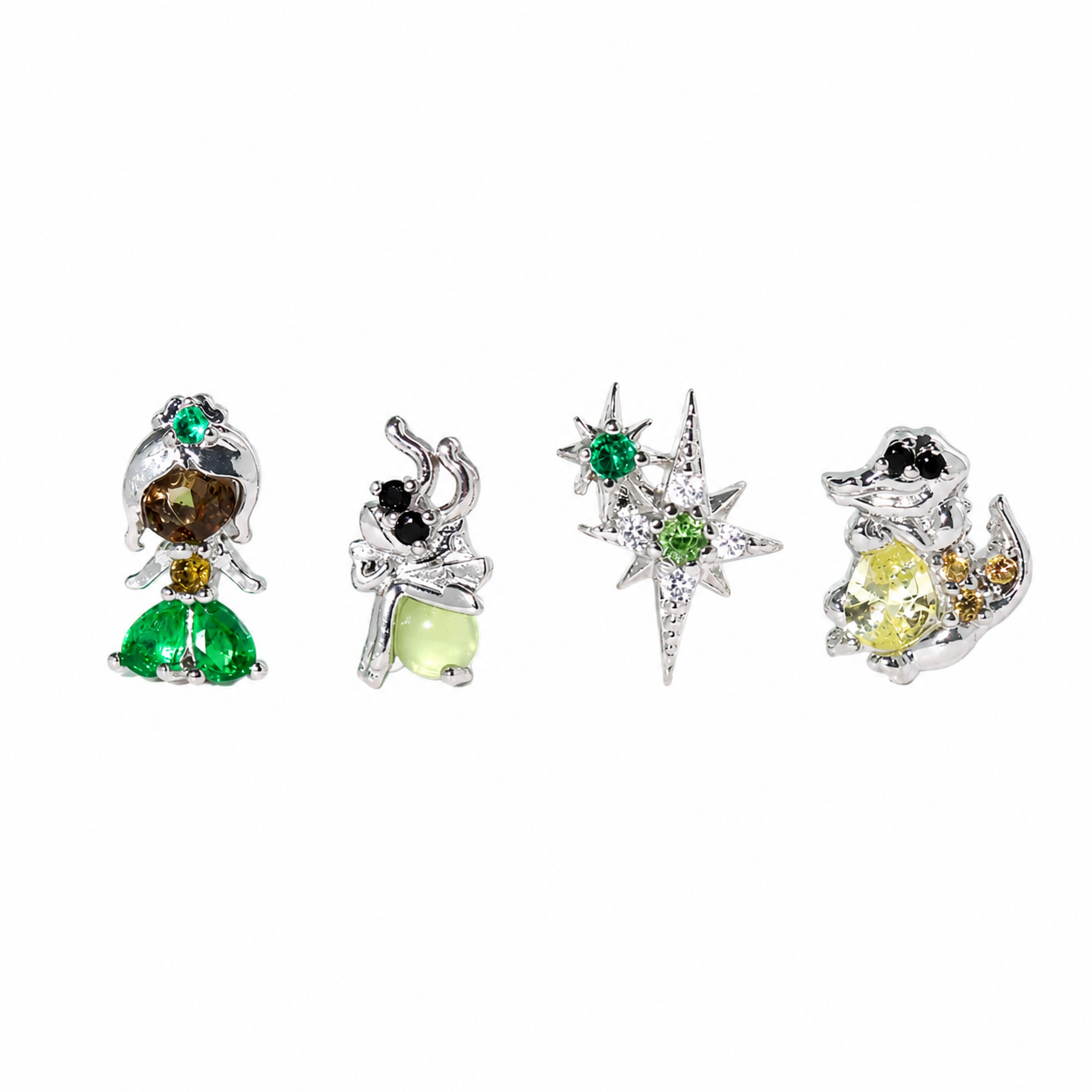 Set De Aretes Fantasy