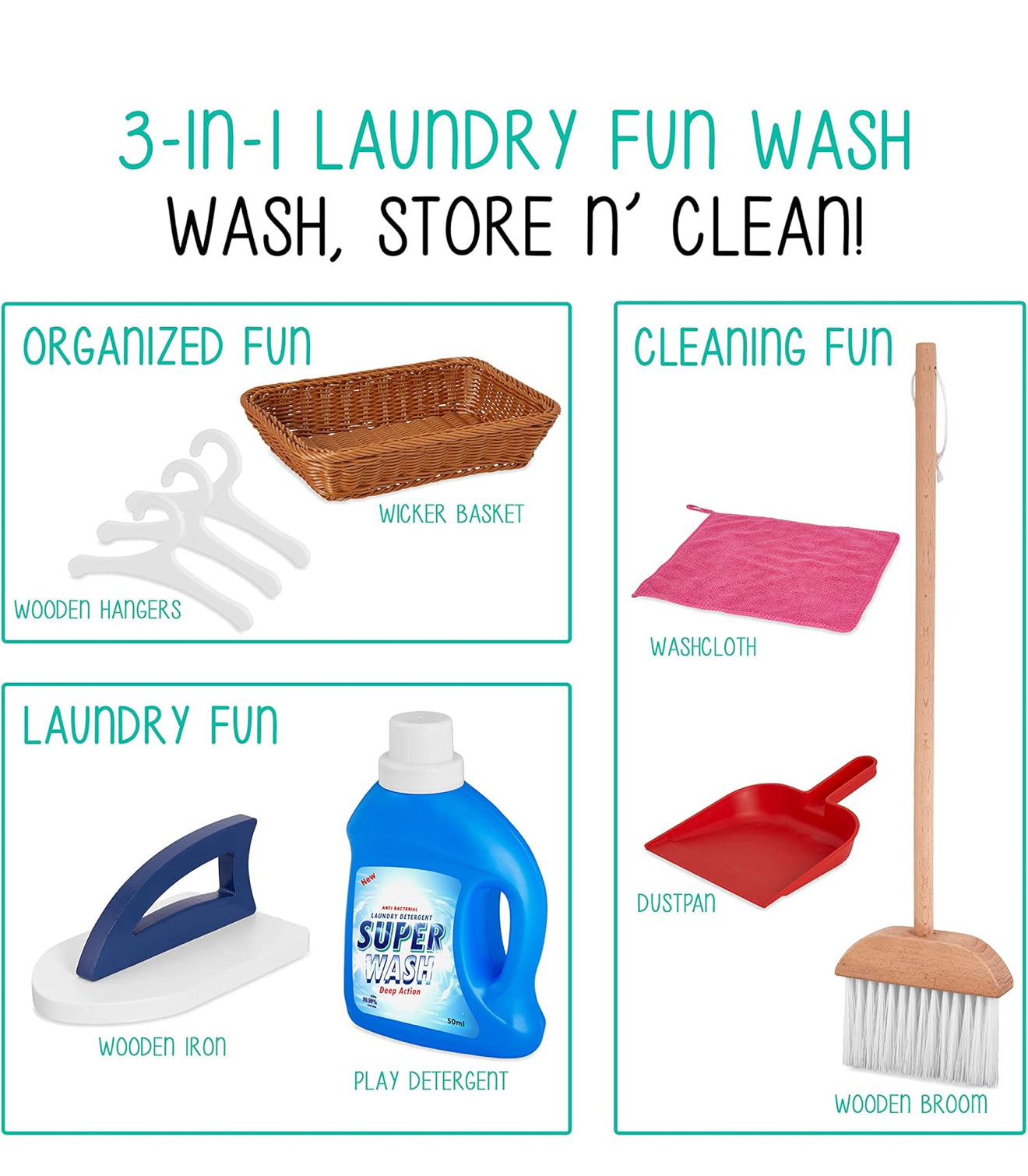 Juego De Lavandería