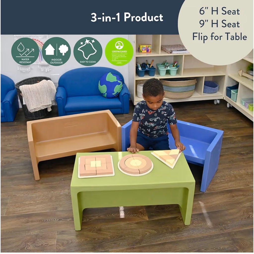 Set de 3 Bancos Cubo 3 en 1