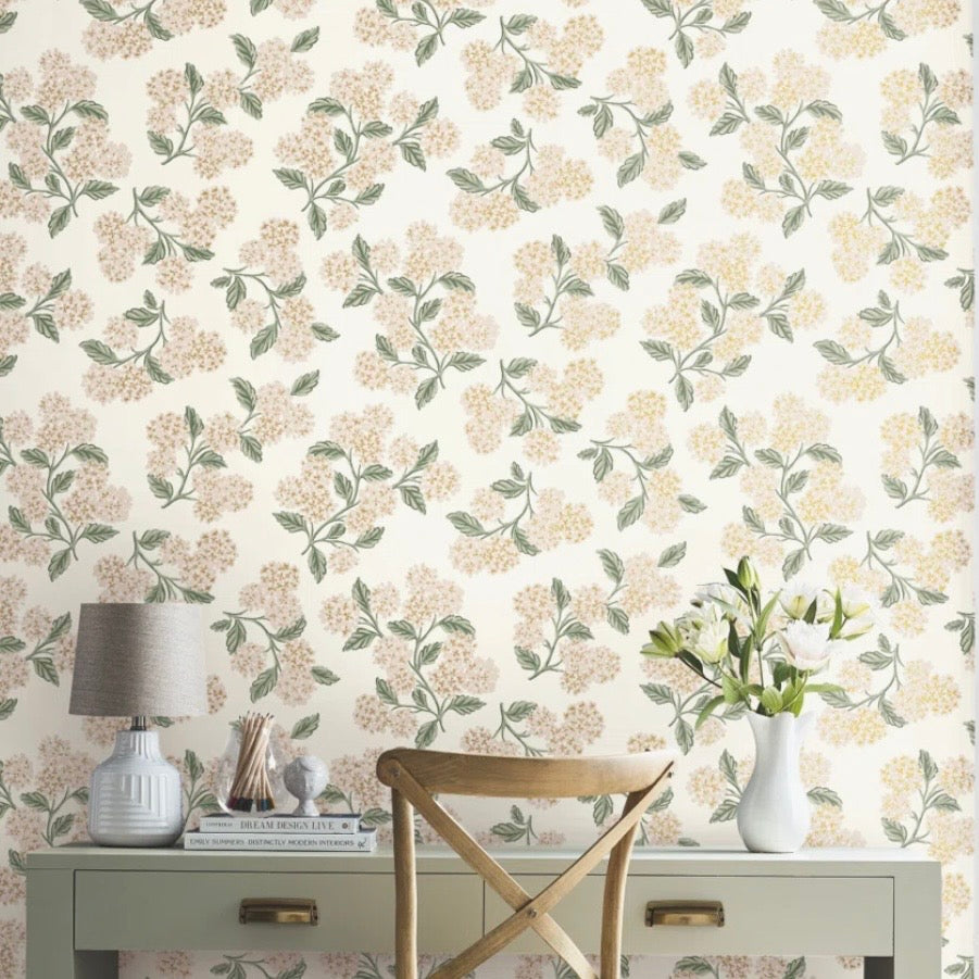 Papel Tapiz Hydrangea