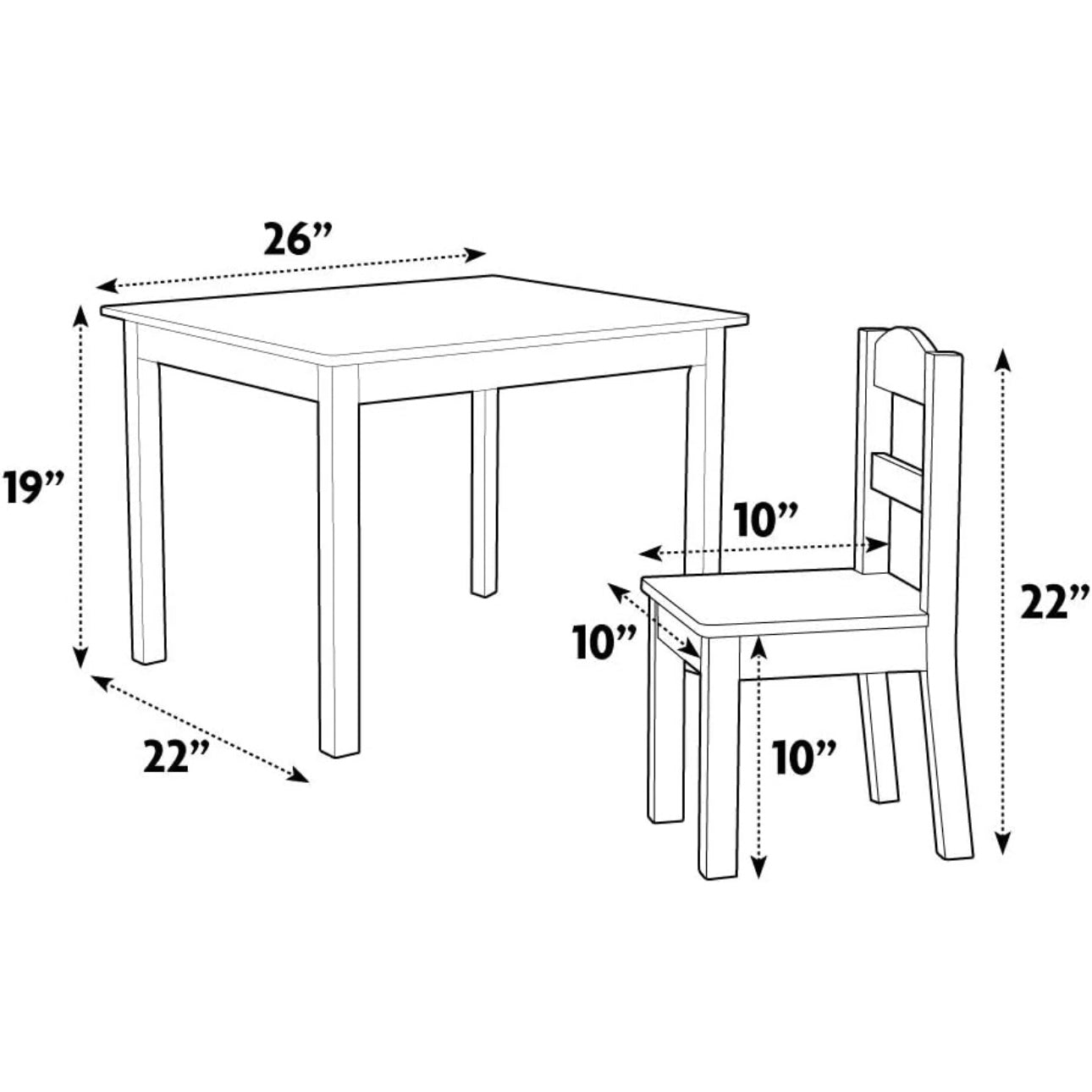 Set Mesa y Sillas Nat
