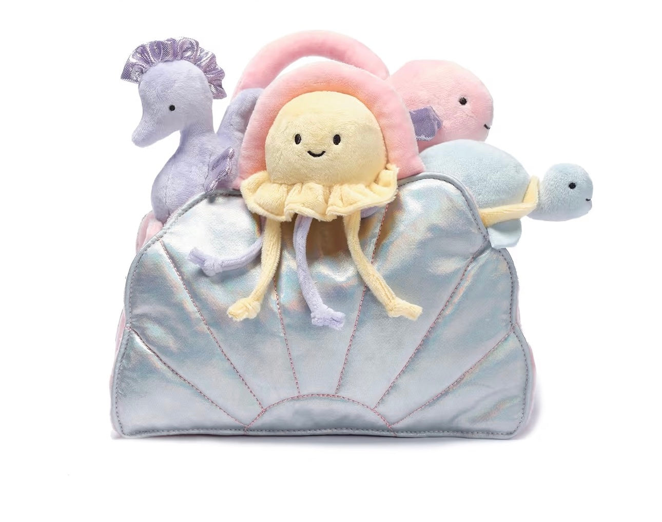 Bolsa Oceanita Concha con Animalitos