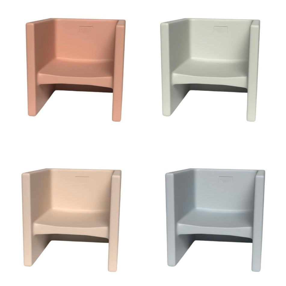 Set De 4 Sillas Cubo Grow 3 en 1