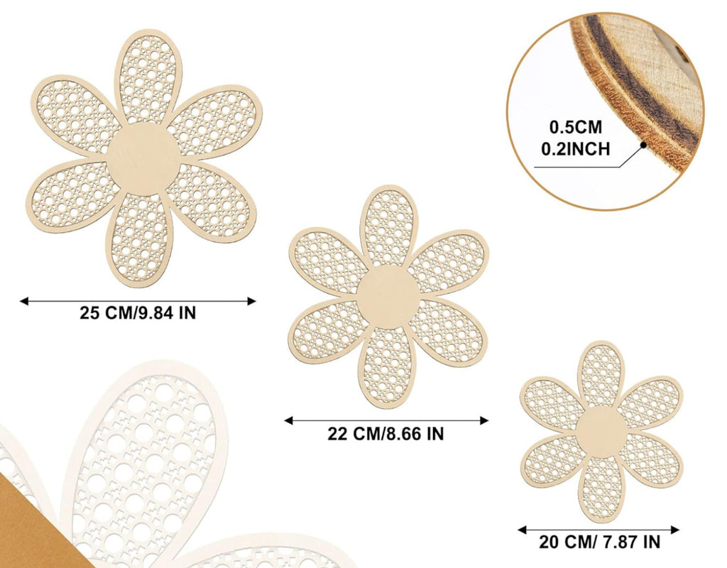 Flores Decorativas Rattan