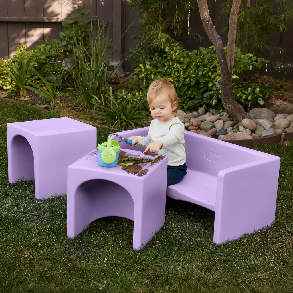 Mesa Cubo Play con Sillas