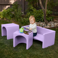 Mesa Cubo Play con Sillas