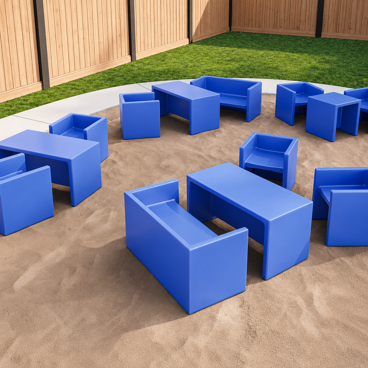 Set de 3 Bancos Cubo 3 en 1