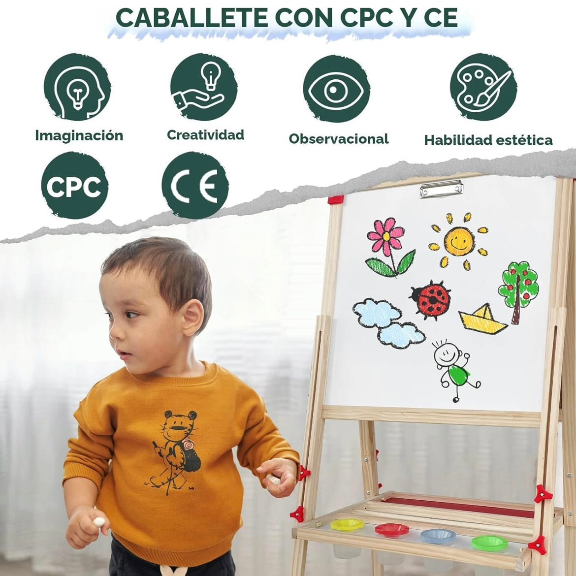 Caballete Mágico de Arte y Juego