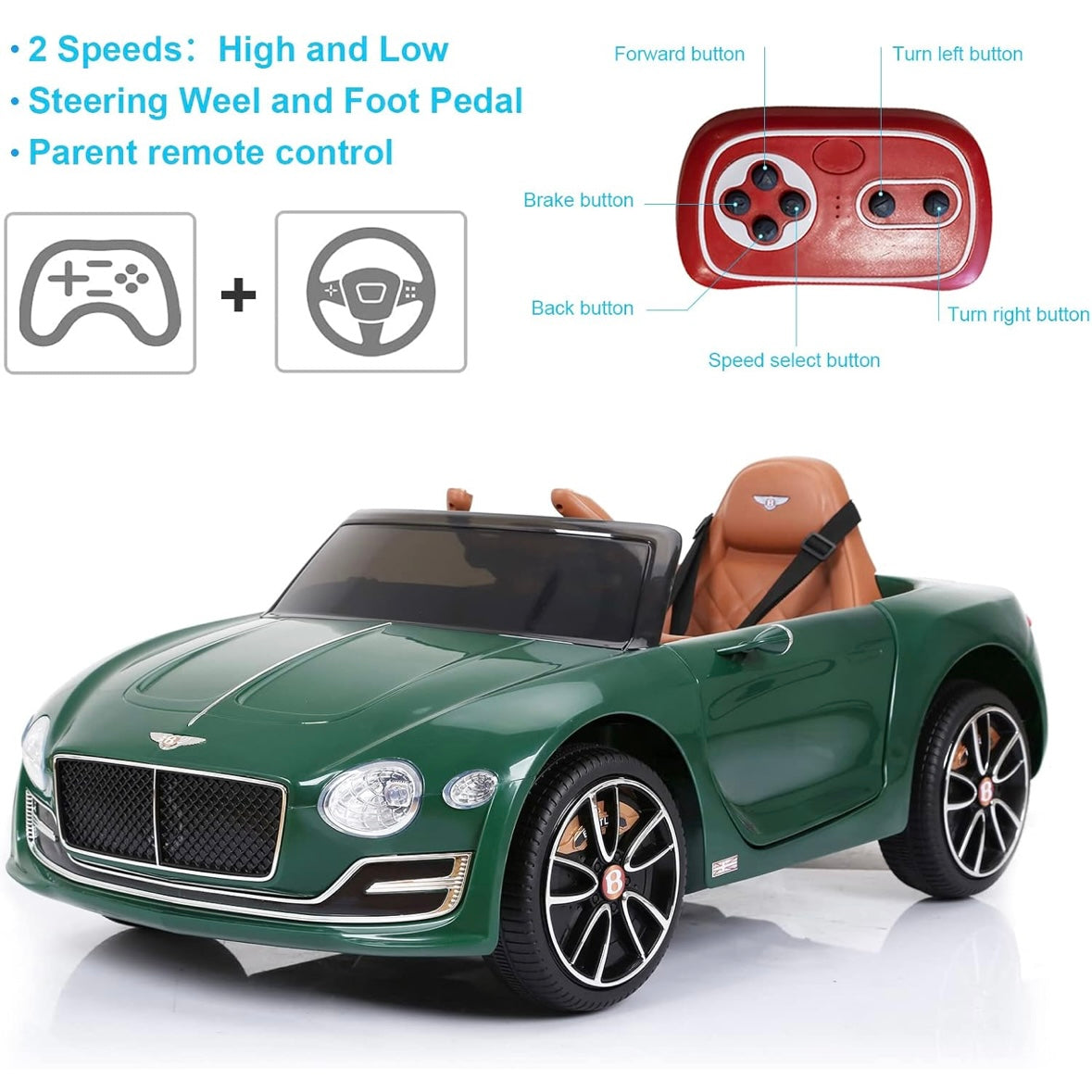 Carro Bentley Elite Auto Eléctrico Infantil