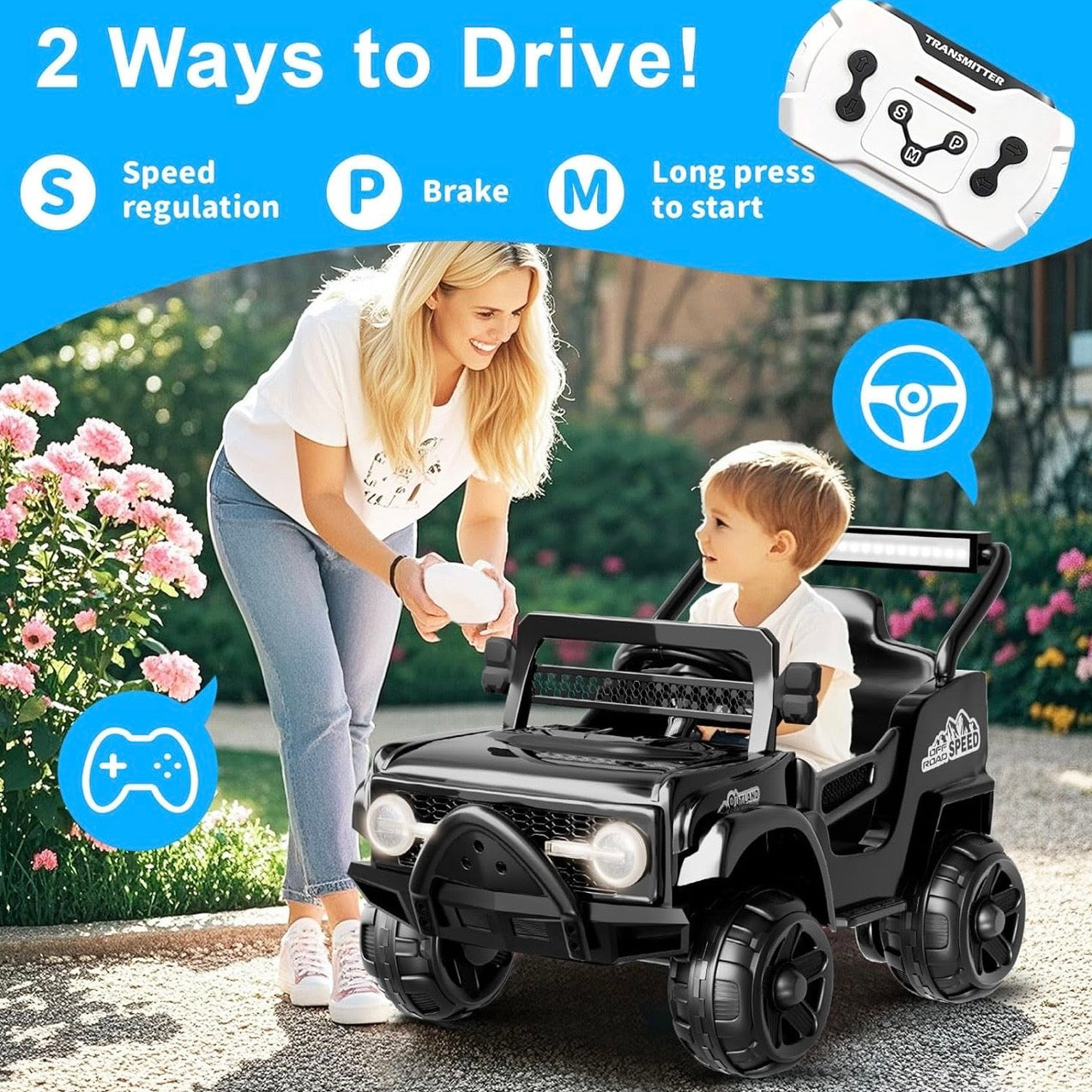 Carrito Jeep Sheep Drive