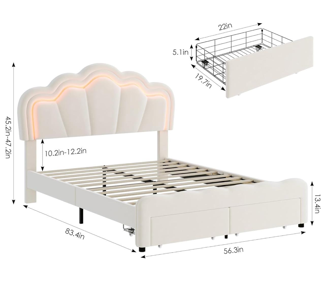 Cama Amelia
