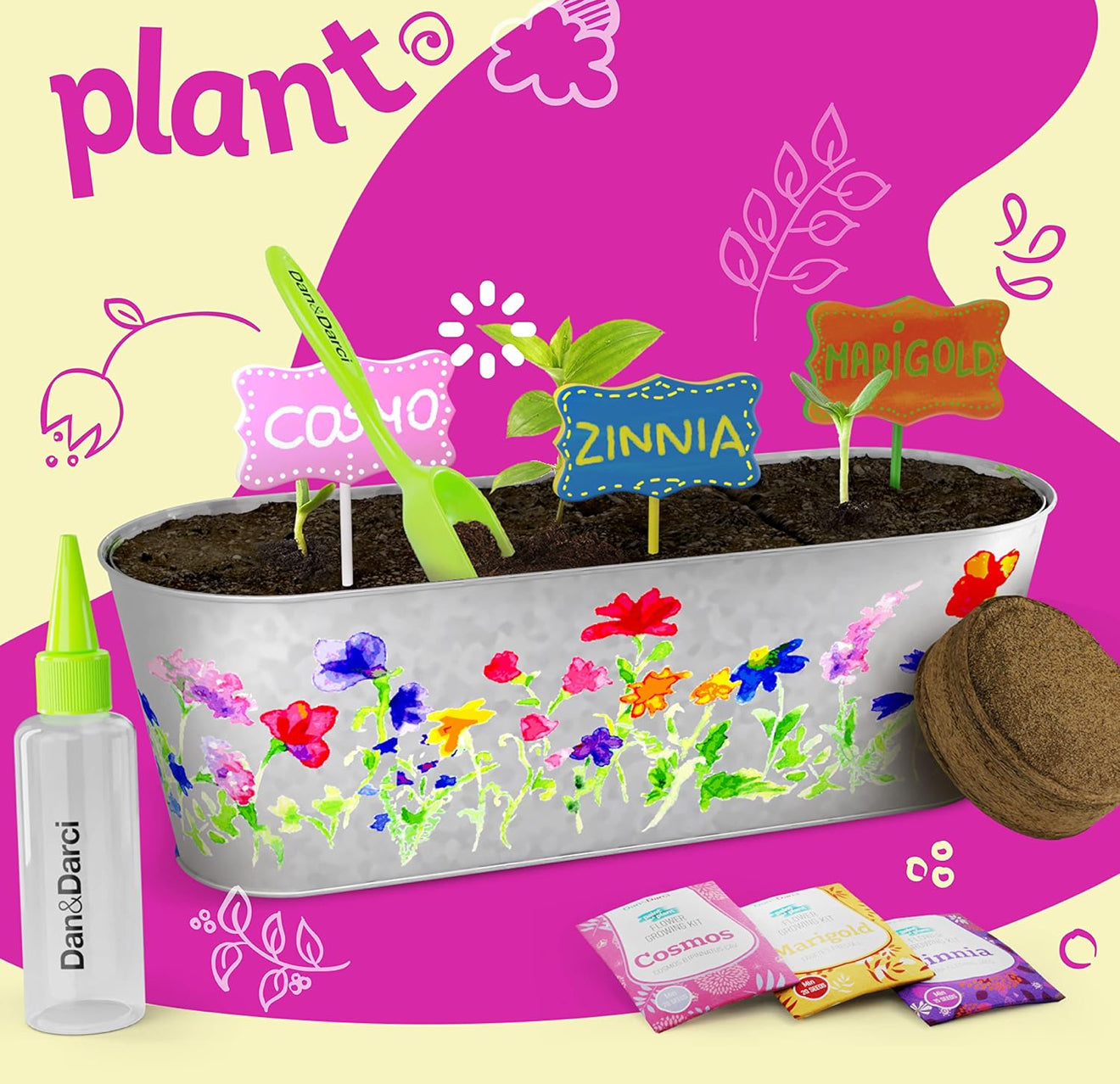 Set Para Cultivo De Flores
