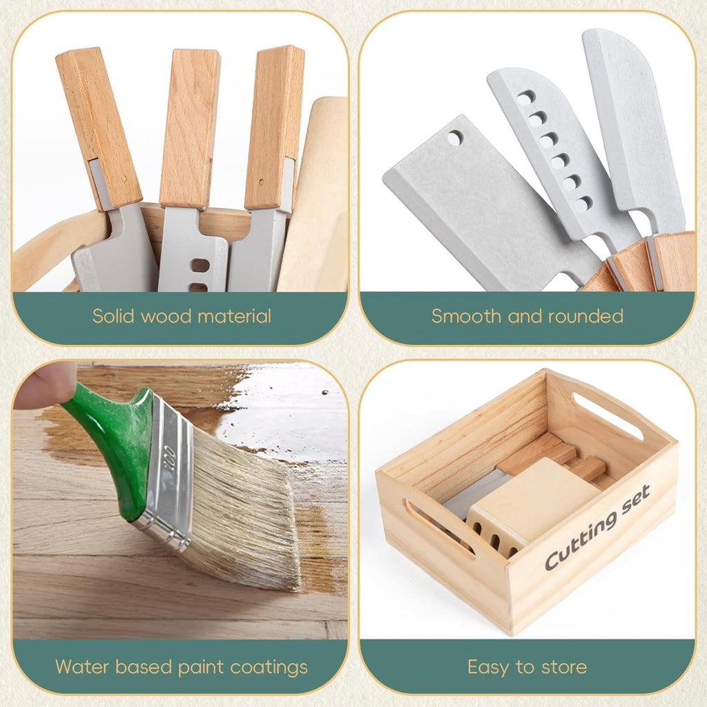 Set Chef Kids Wooden