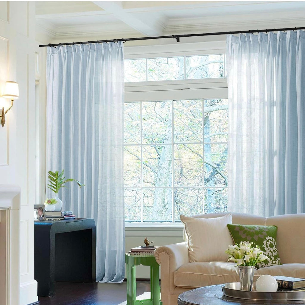Set De Cortinas Baby Blue