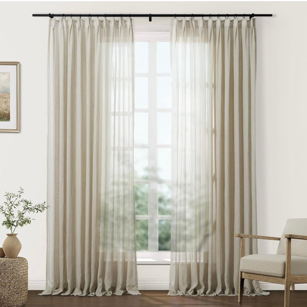 Set De Cortinas Marrón