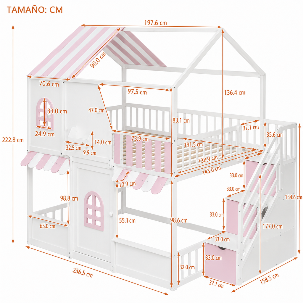 Cama Storybook House