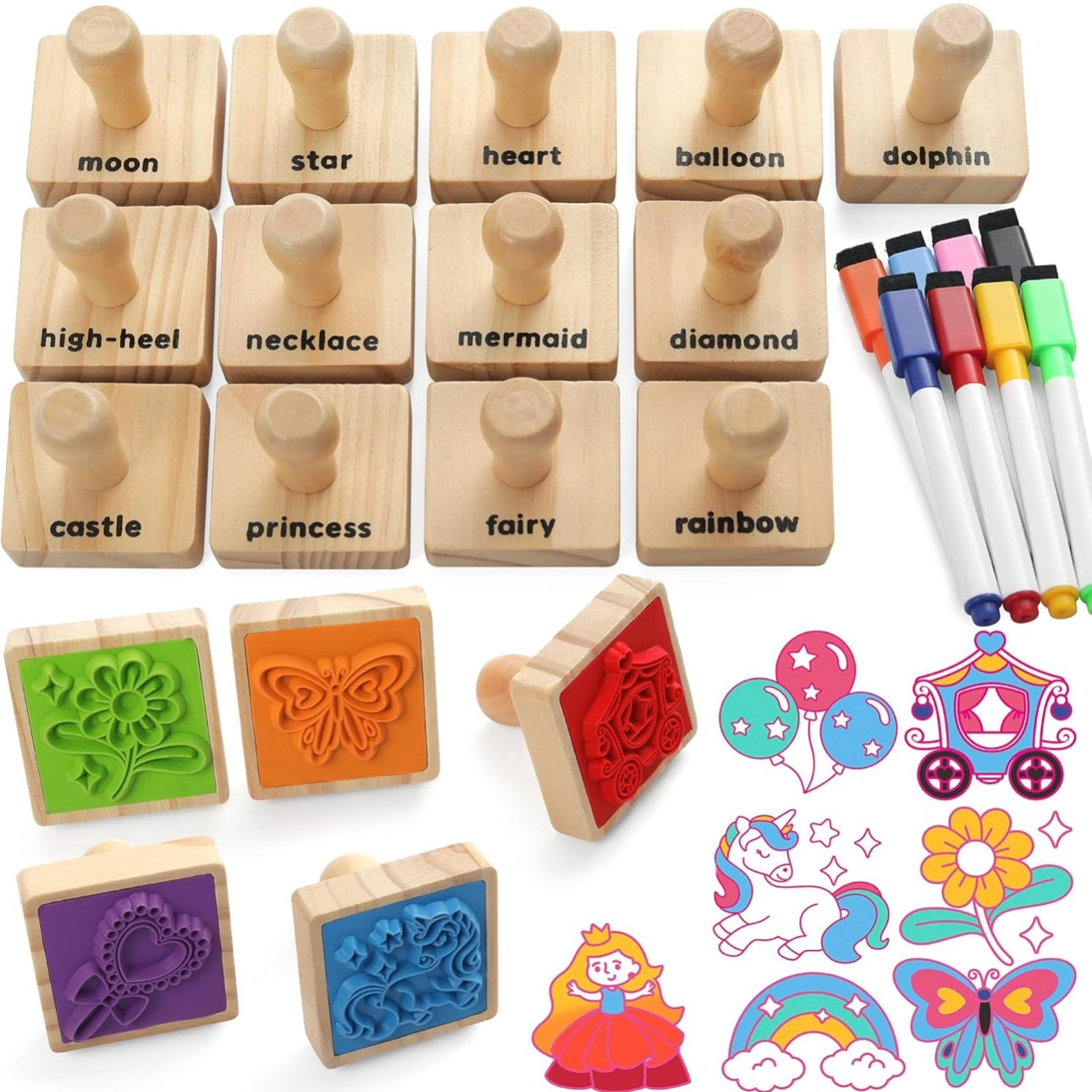 Set Sellitos Reinos Mágicos
