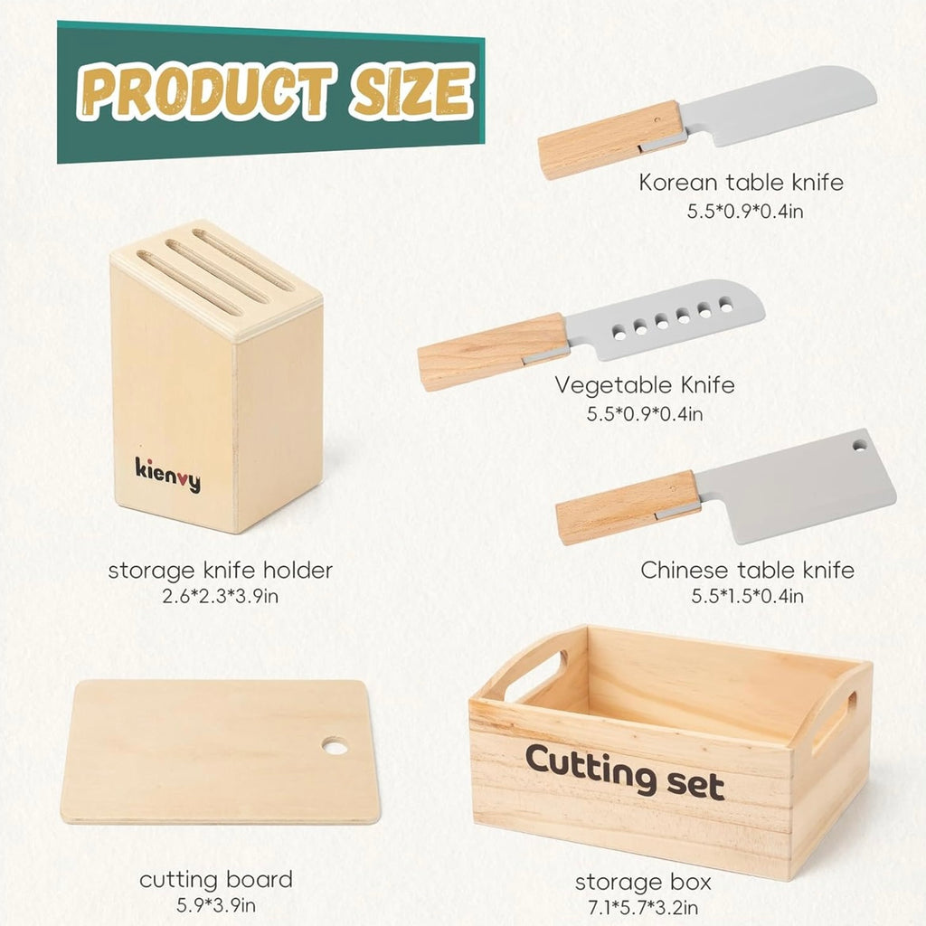 Set Chef Kids Wooden