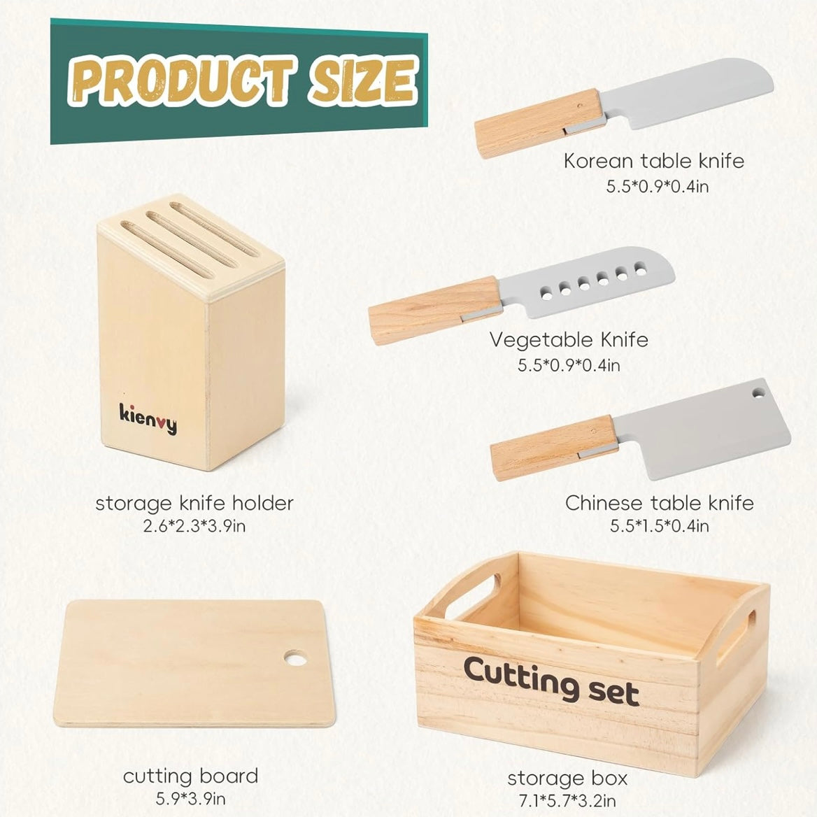 Set Chef Kids Wooden
