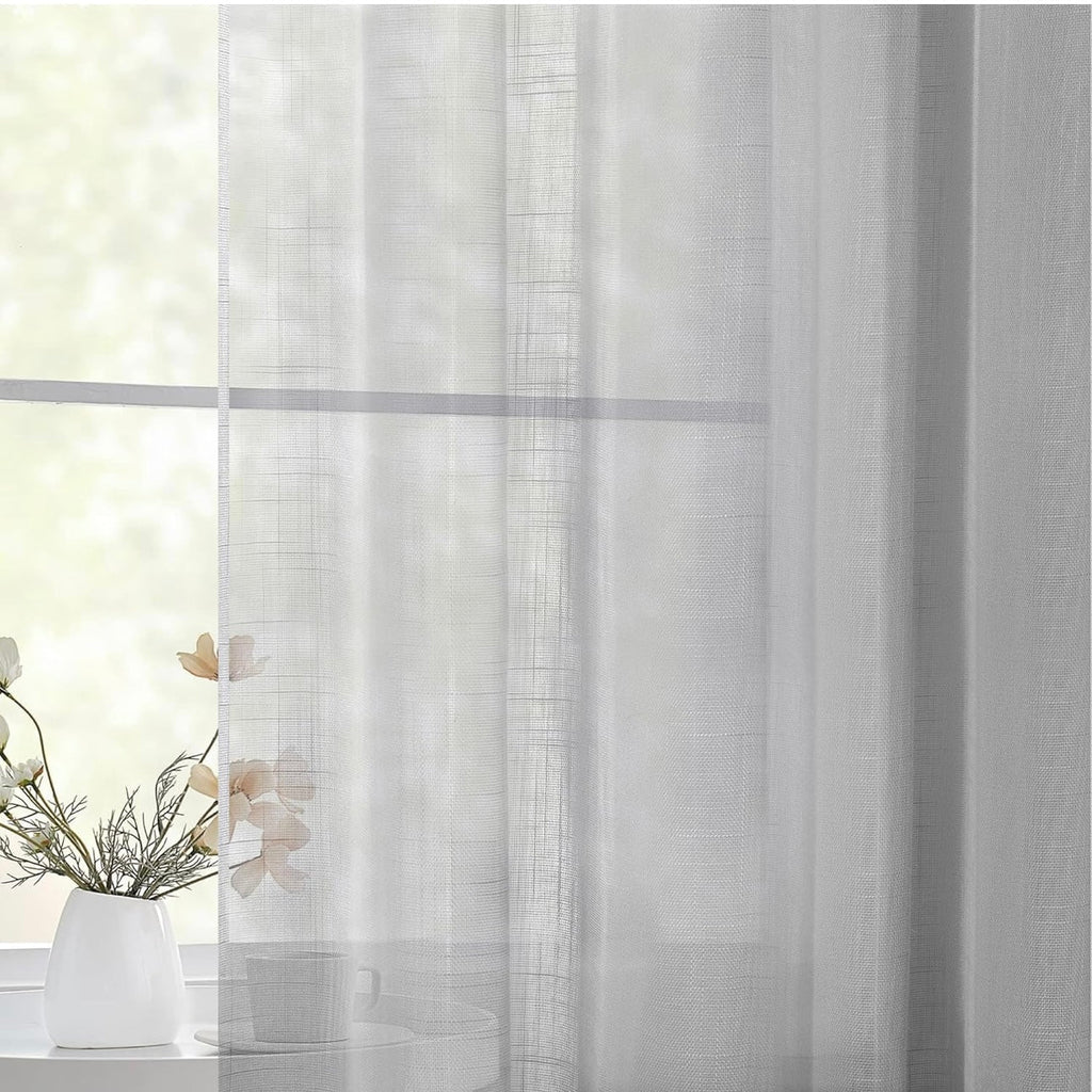 Set De Cortinas Gris Claro