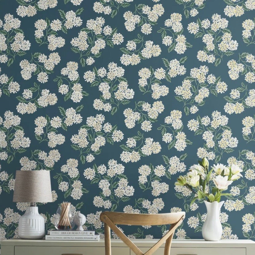 Papel Tapiz Hydrangea