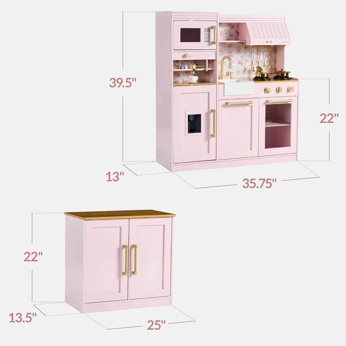 Cocina Infantil Grand Café Con Isla Funcional
