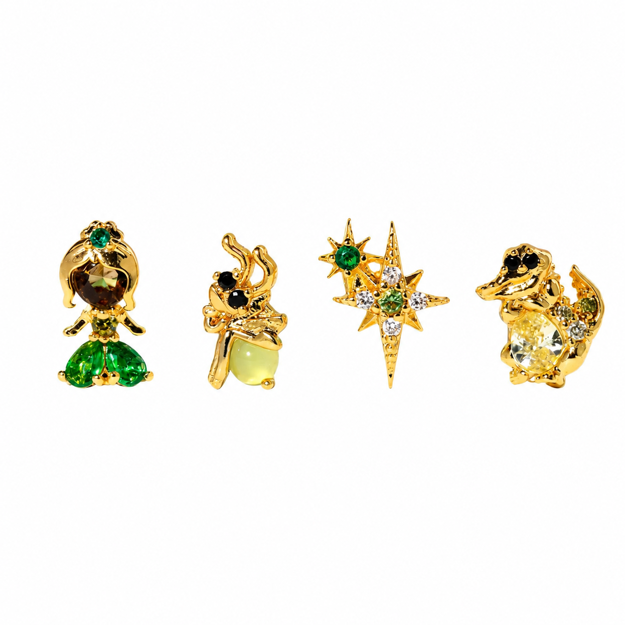 Set De Aretes Fantasy