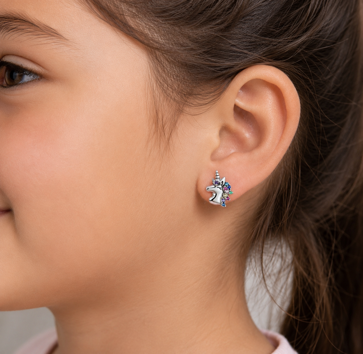 Aretes Unicornio