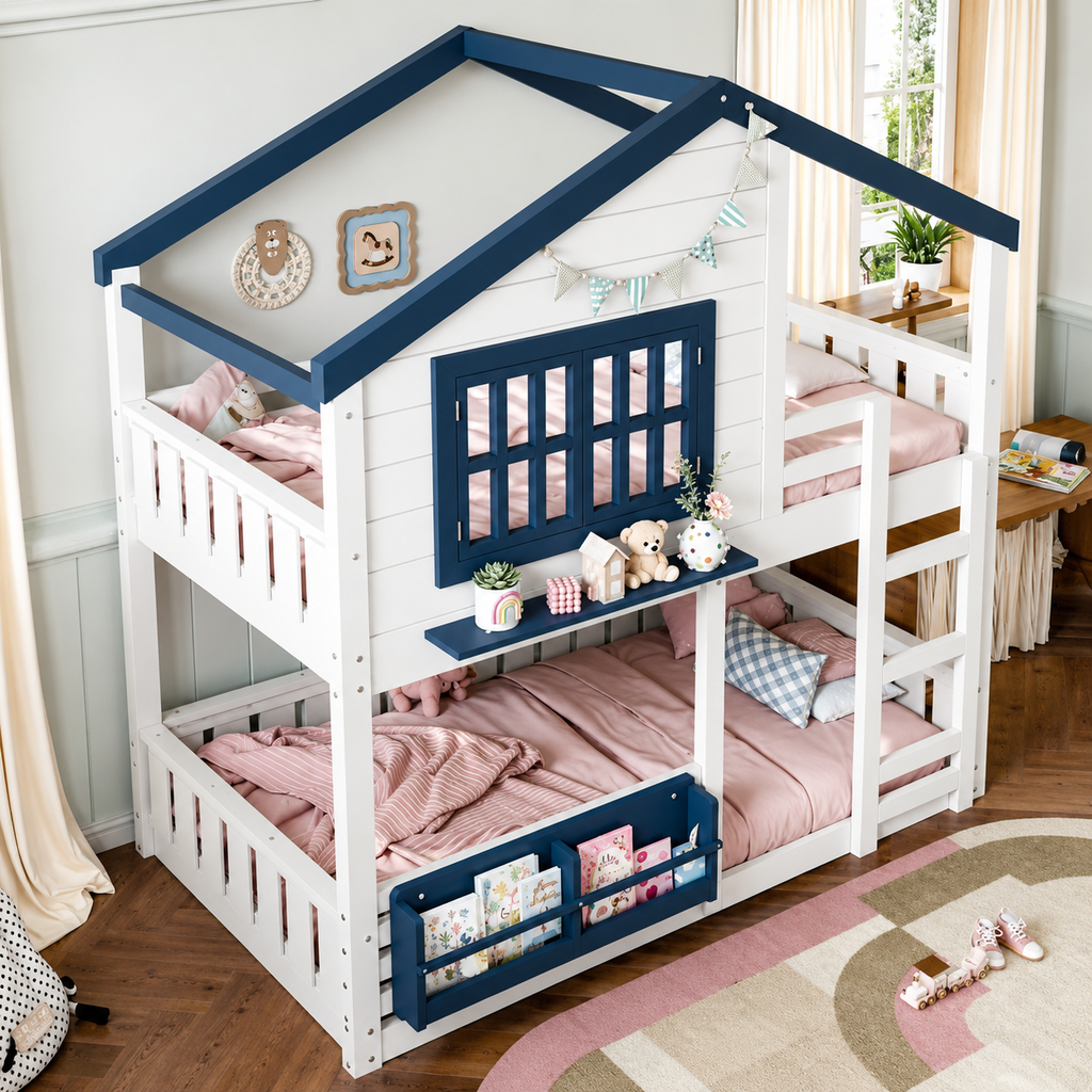 Cama Casa Blueberry