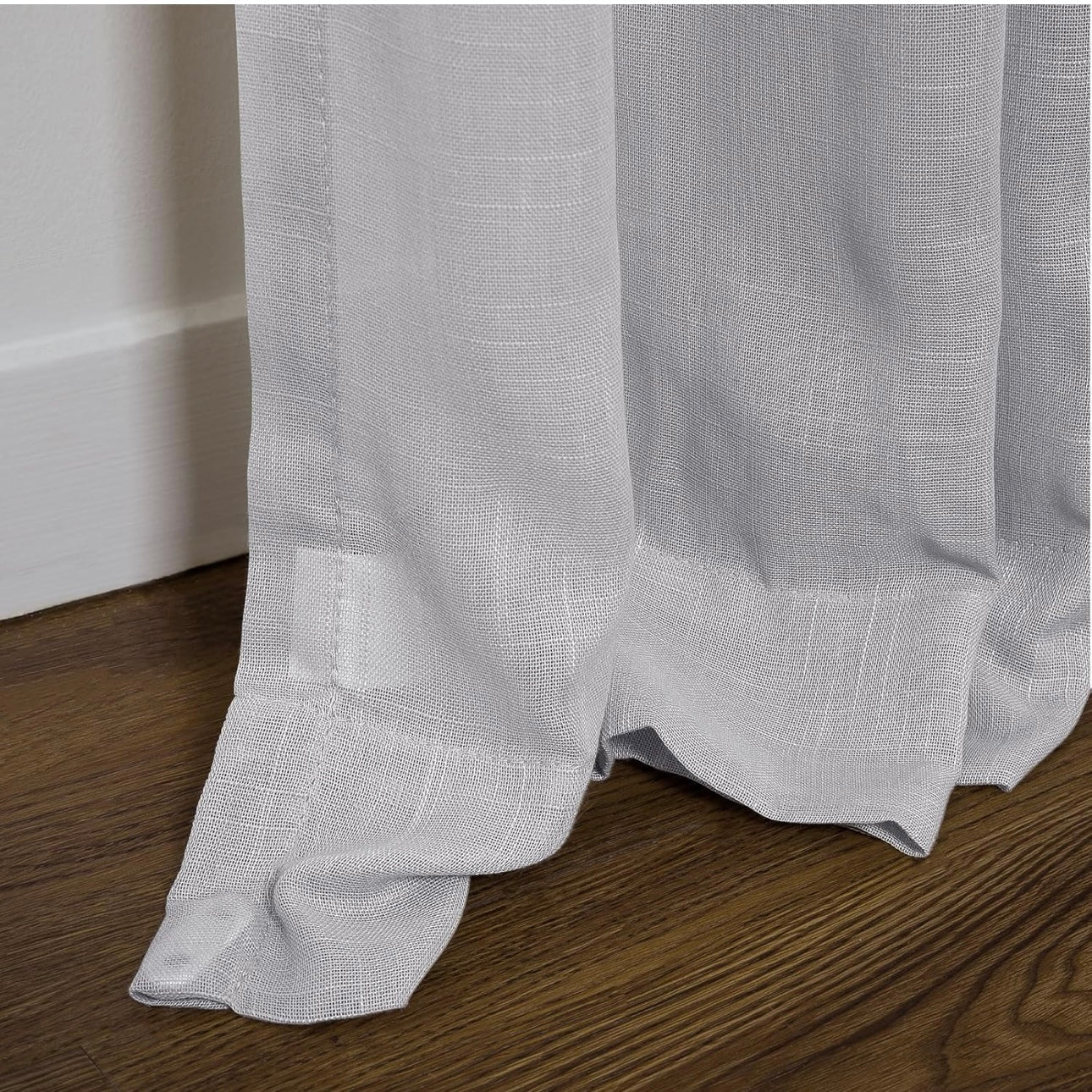 Set De Cortinas Gris Claro