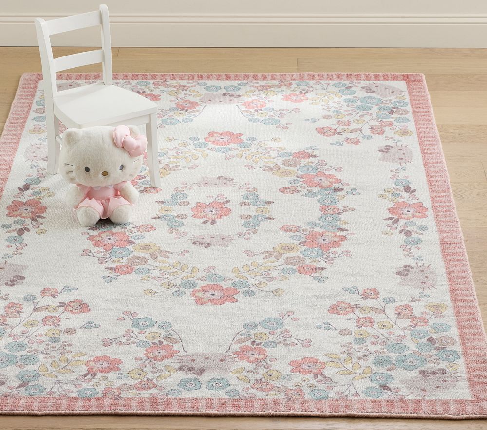 Tapete Hello Kitty Flora
