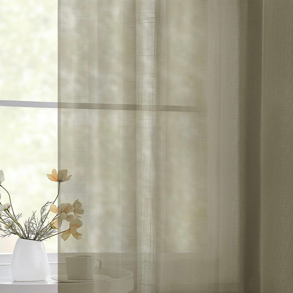 Set De Cortinas Arenisca
