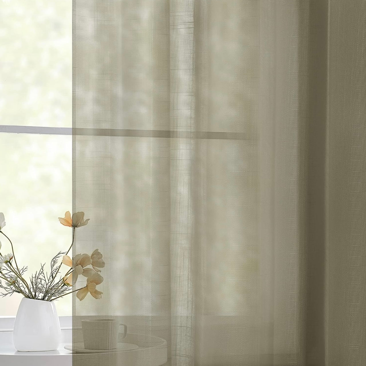Set De Cortinas Arenisca