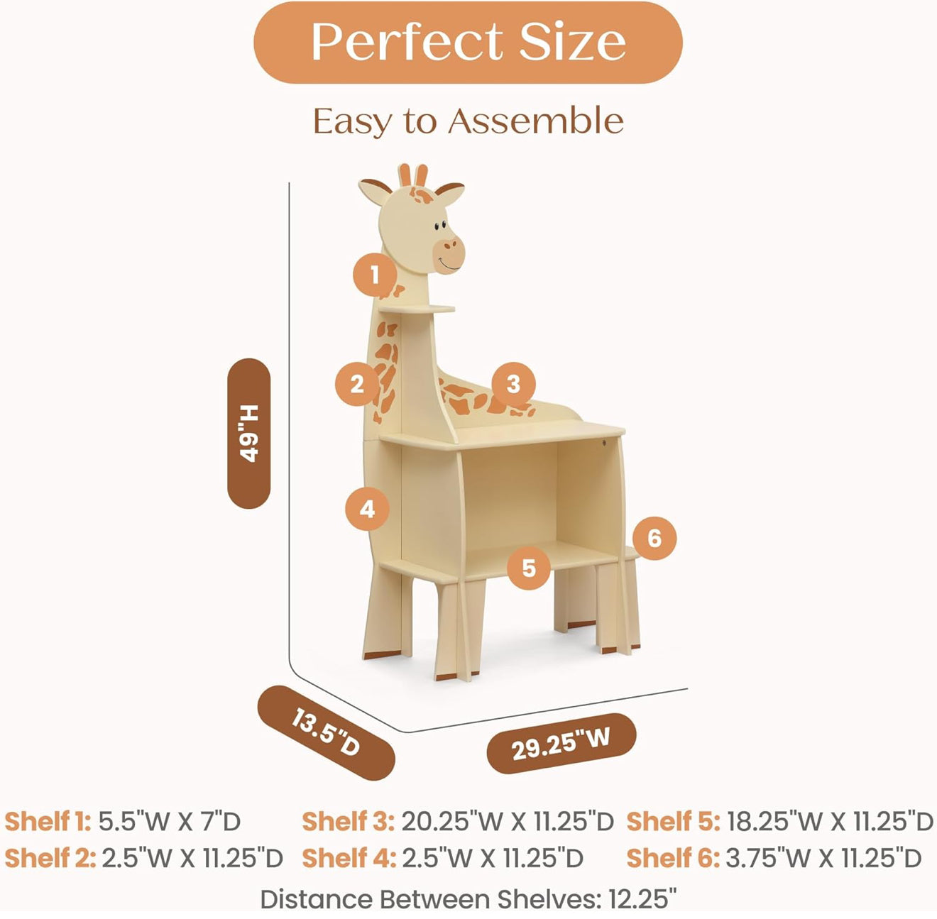 Librero Giraffe