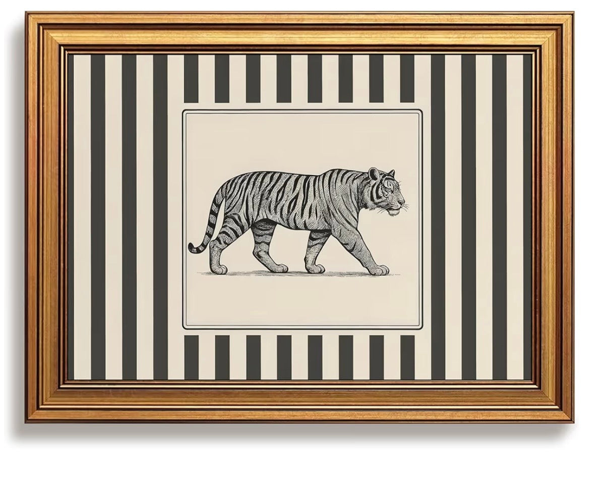 Cuadro Decorativo Wild Stripes