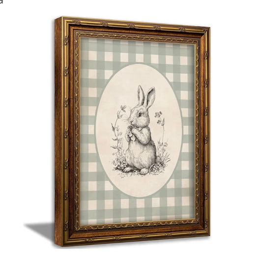 Cuadro Decorativo Bunny Vintage