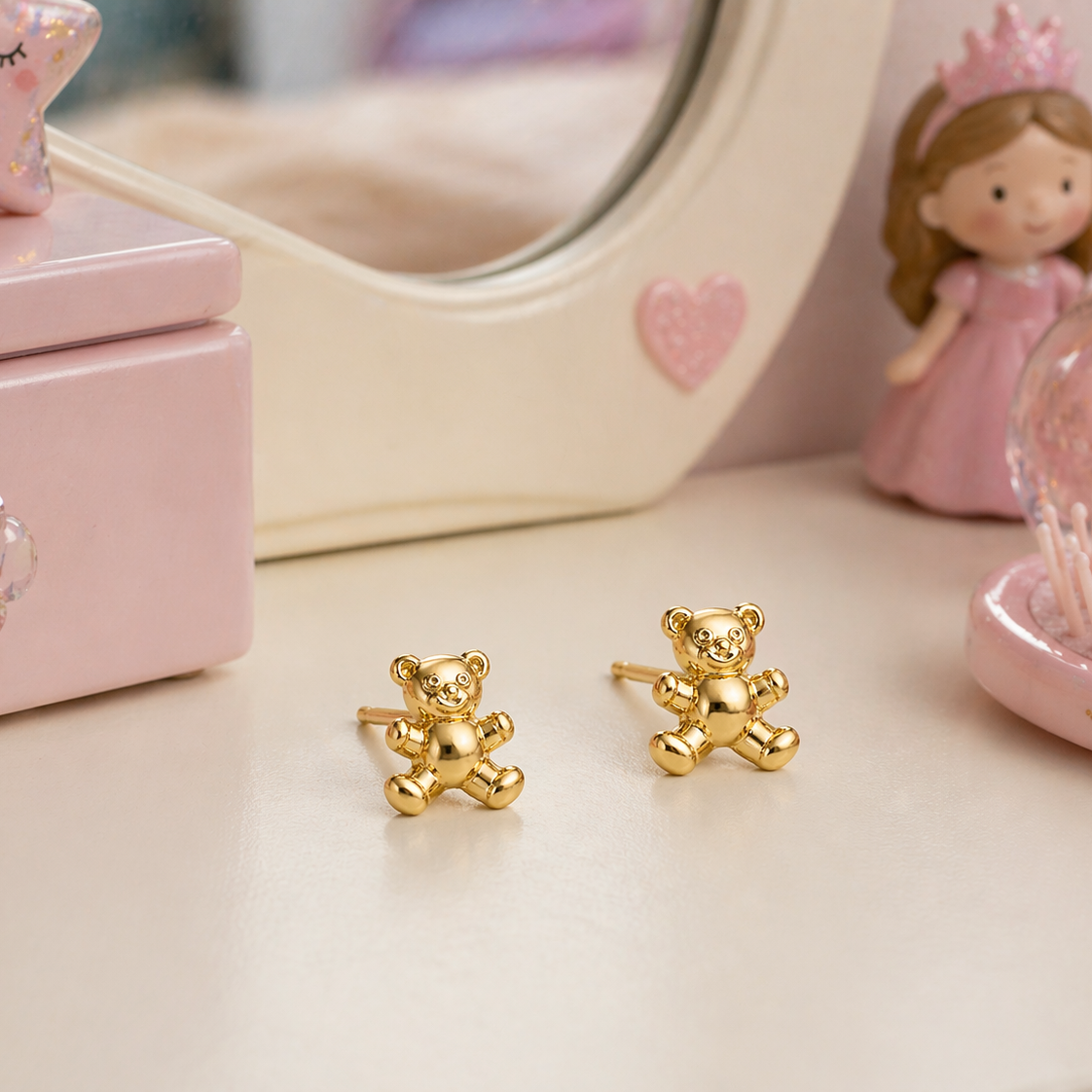 Aretes Teddy Bear