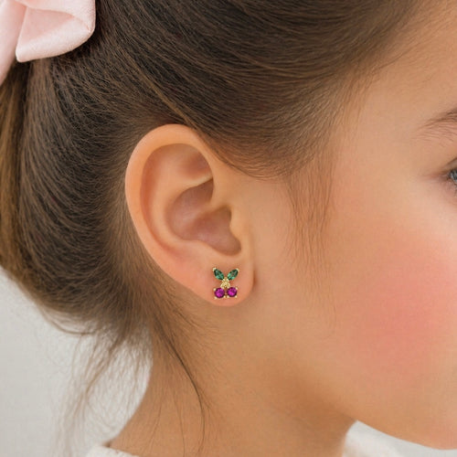 Aretes Cereza