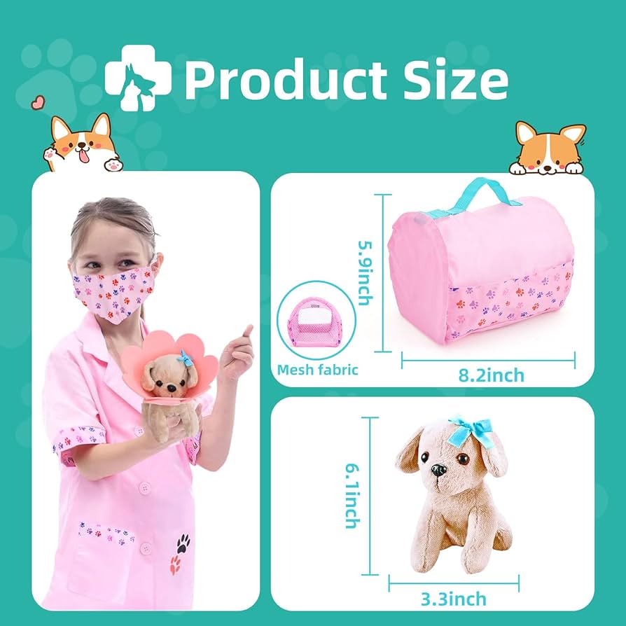 Set Medico Veterninario Girl