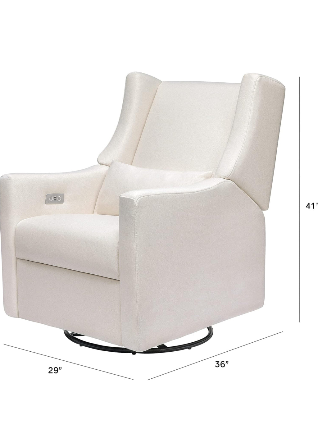 Sillón Mecedora Garry Con Ottoman