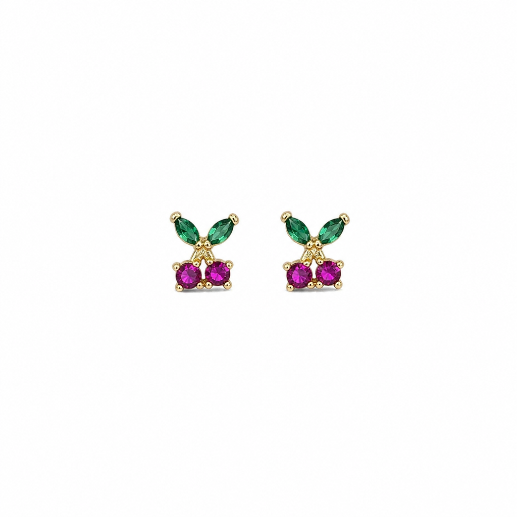 Aretes Cereza