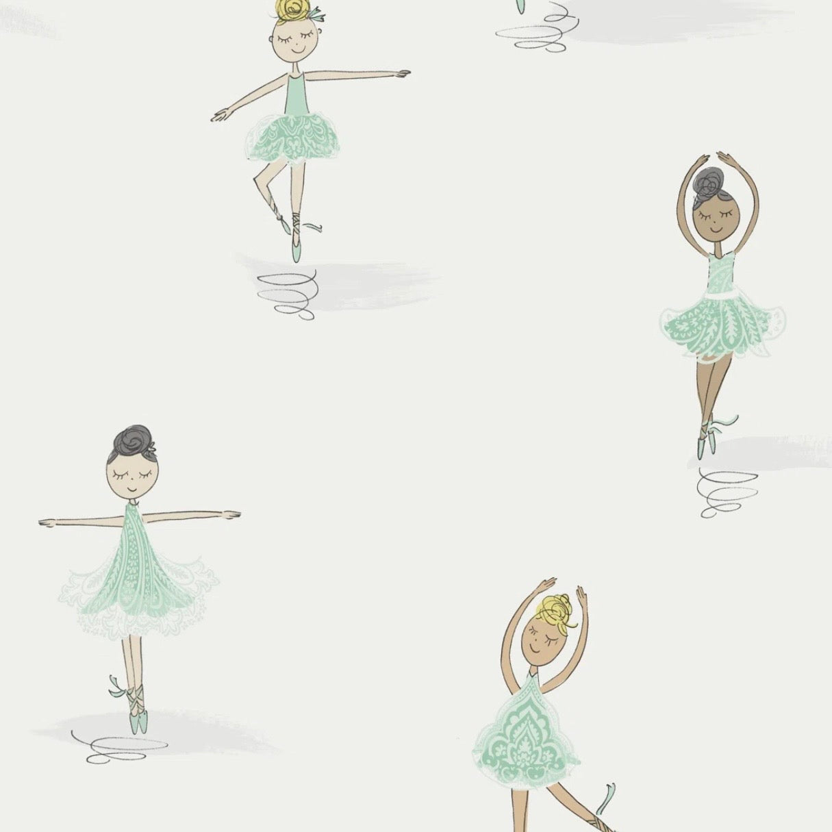 Papel Tapiz Twirl Girls