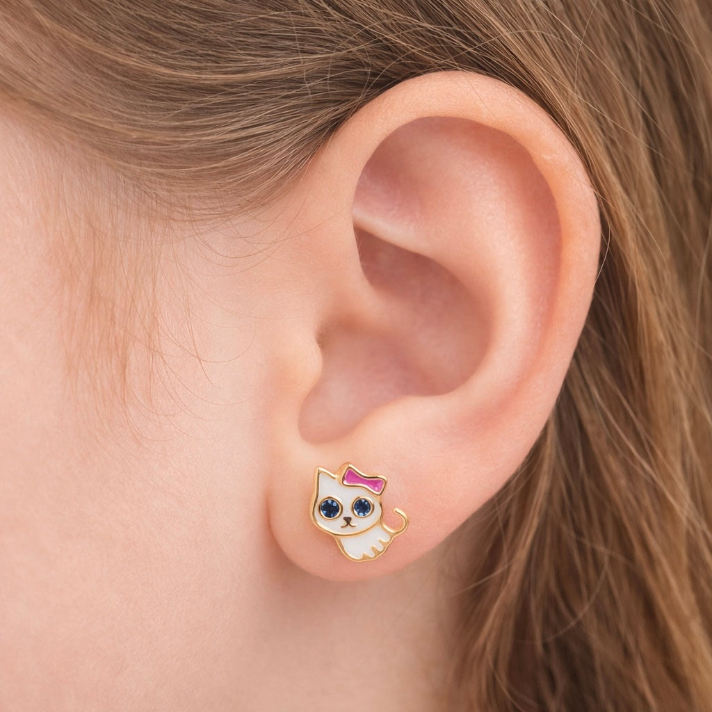 Aretes Gatito