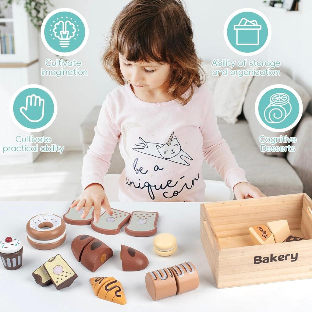 Set de Panadería de Madera Little Bakery