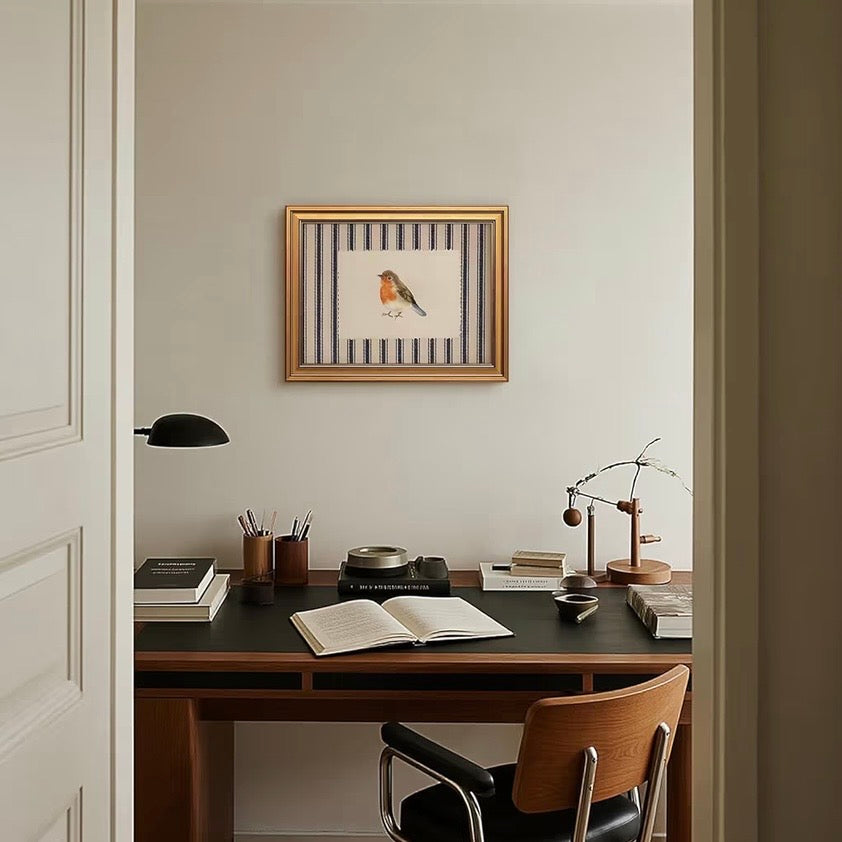 Cuadro Decorativo Petirrojo
