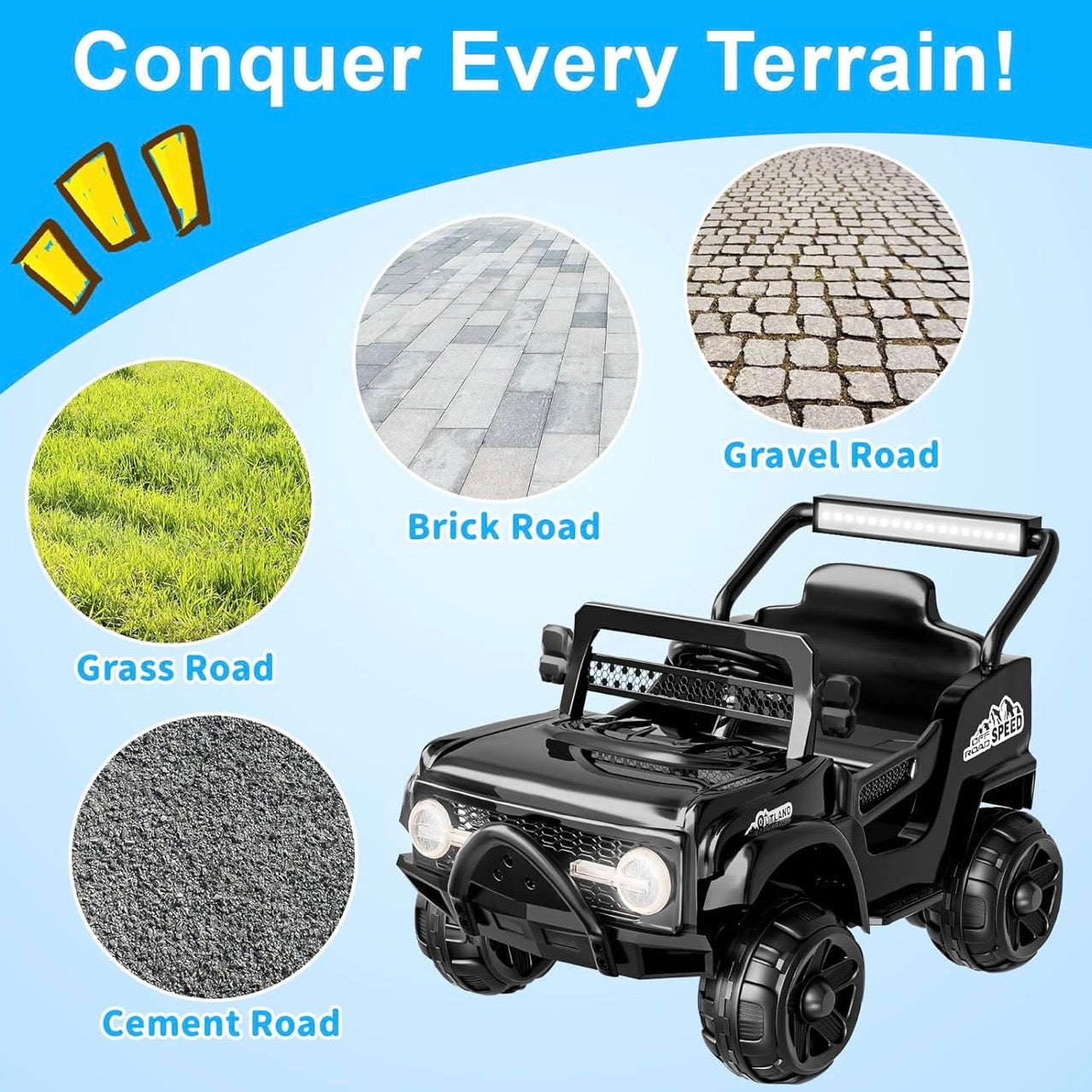 Carrito Jeep Sheep Drive