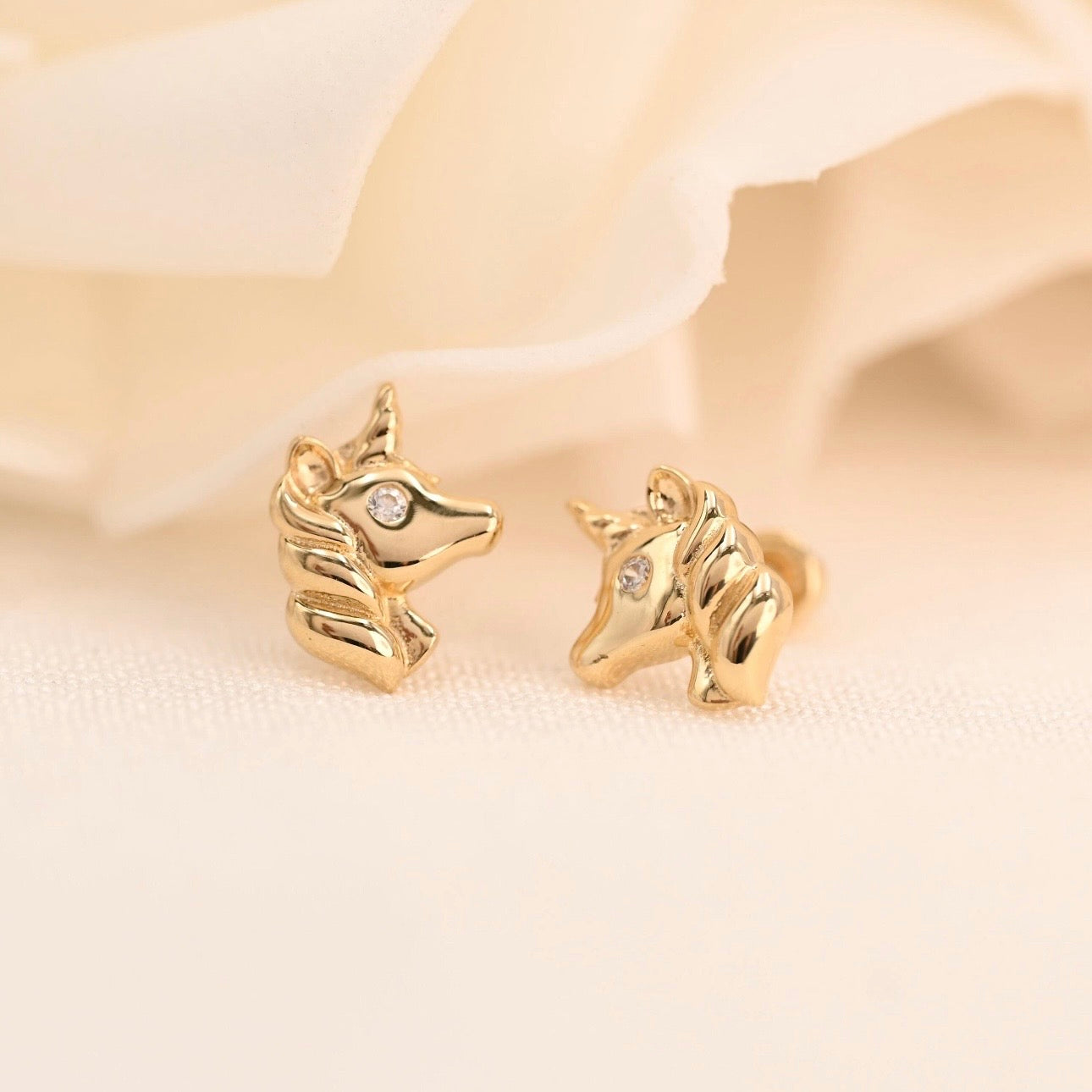 Aretes Unicornio